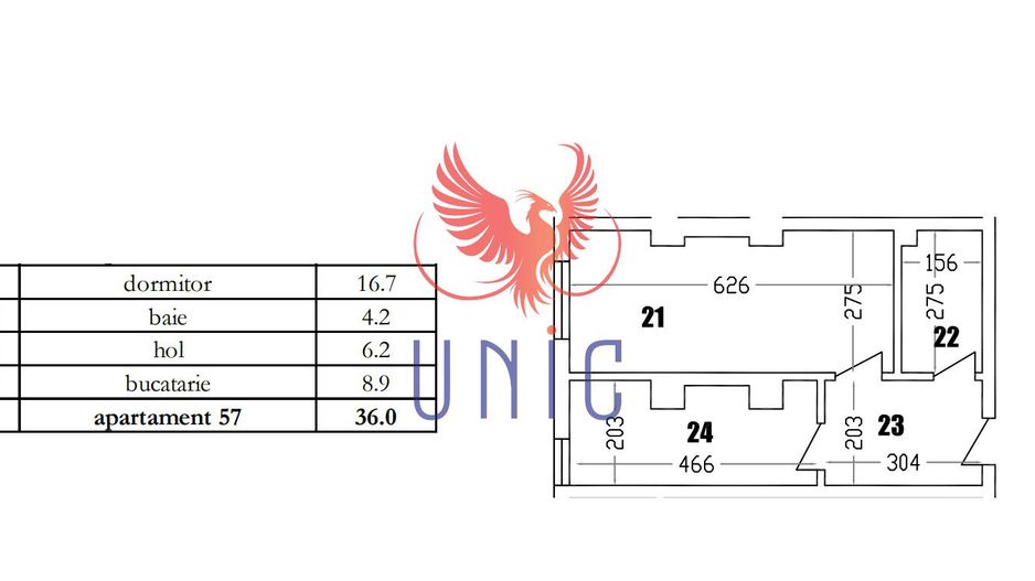 Garsoniera decomandata, bloc nou Cornitoiu, etaj3, 36mp - Poză 2