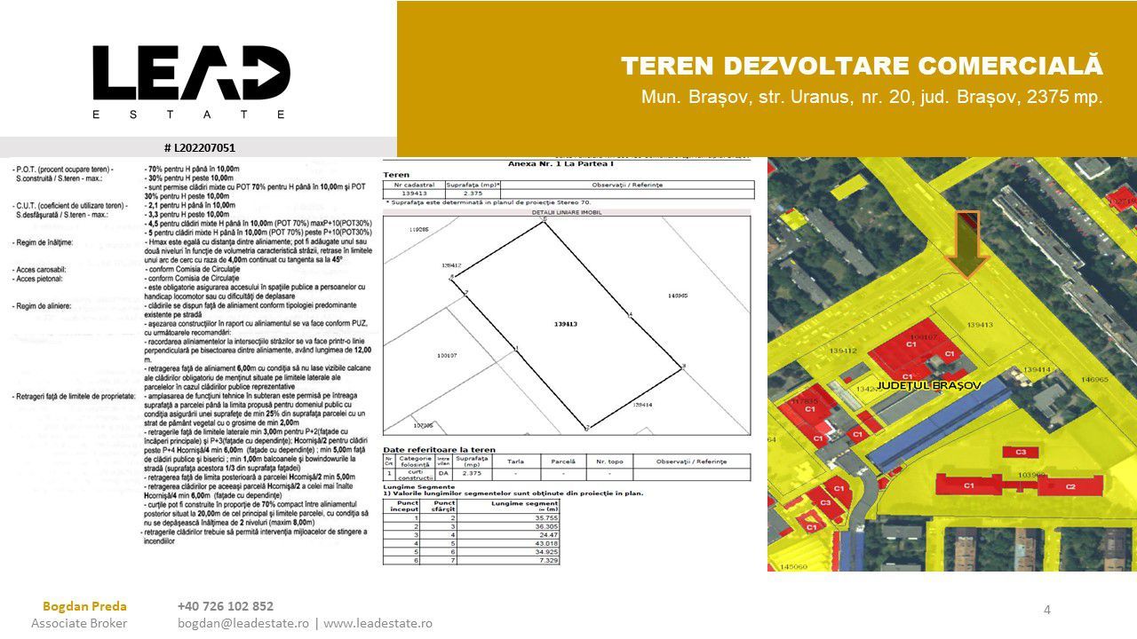 OPORTUNITATE INVESTIȚIE TEREN DEZVOLTARE COMERCIALĂ/RETAIL PARK - Poză 1