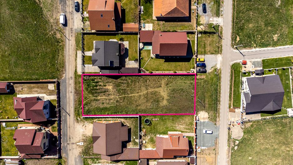 Teren cu utilități în Livada, suprafață 1200 mp, 2 fronturi stradale. - Poză 4