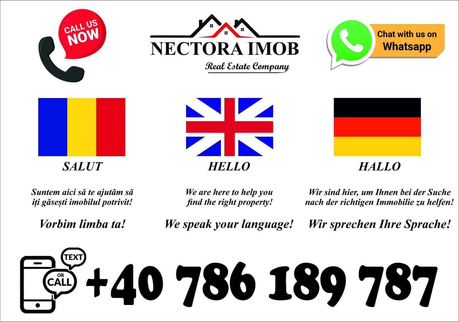 NECTORA IMOB-Apart. 1 camera,Parter,Parcare,Mobilat/Utilat,ONESTILOR - Poză 9