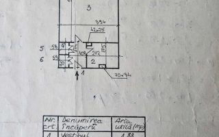 Garsoniera de renovat etaj intermediar Piata Delfinului - Schiță 8