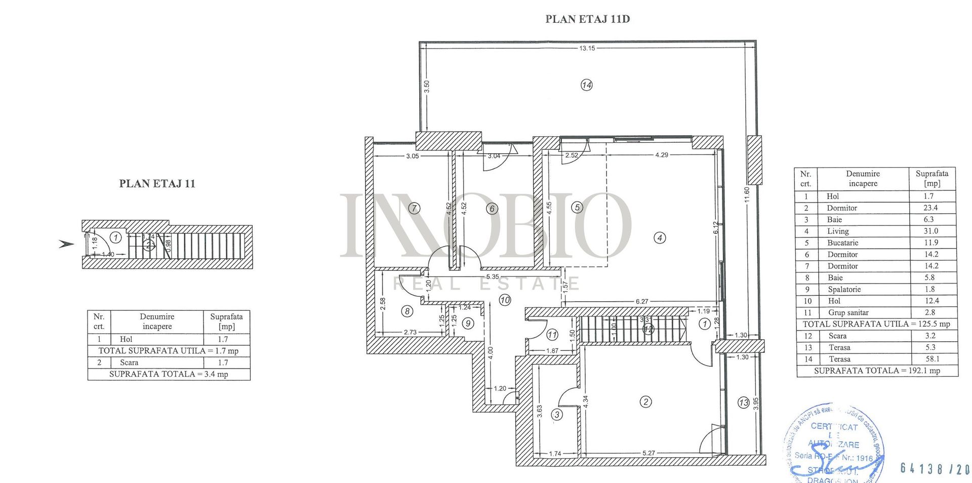 Penthouse 4 Camere | One Cotroceni Towers - Poză 17