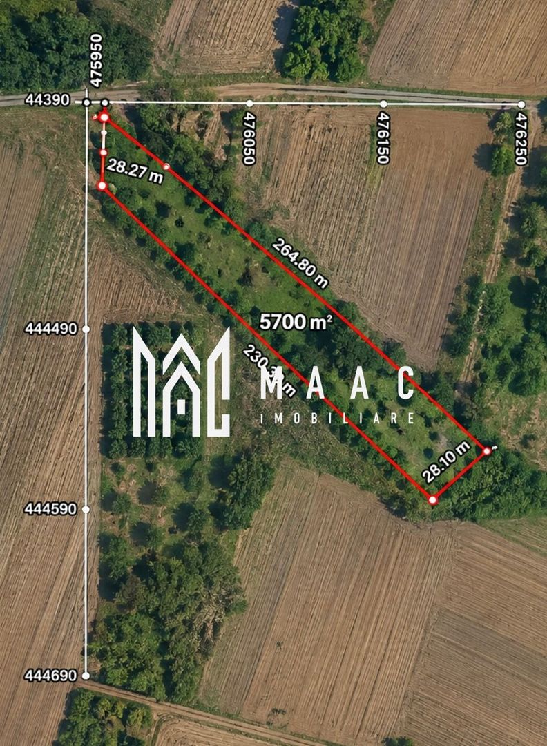 Teren 5700MPU I Acces drum I Ideal agrement I Construcții I Cabana - Poză 2