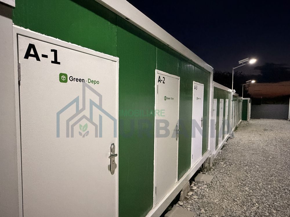 Boxe de depozitare 5-16 mp în Vișan, Iași – GreenDepo - Poză 1