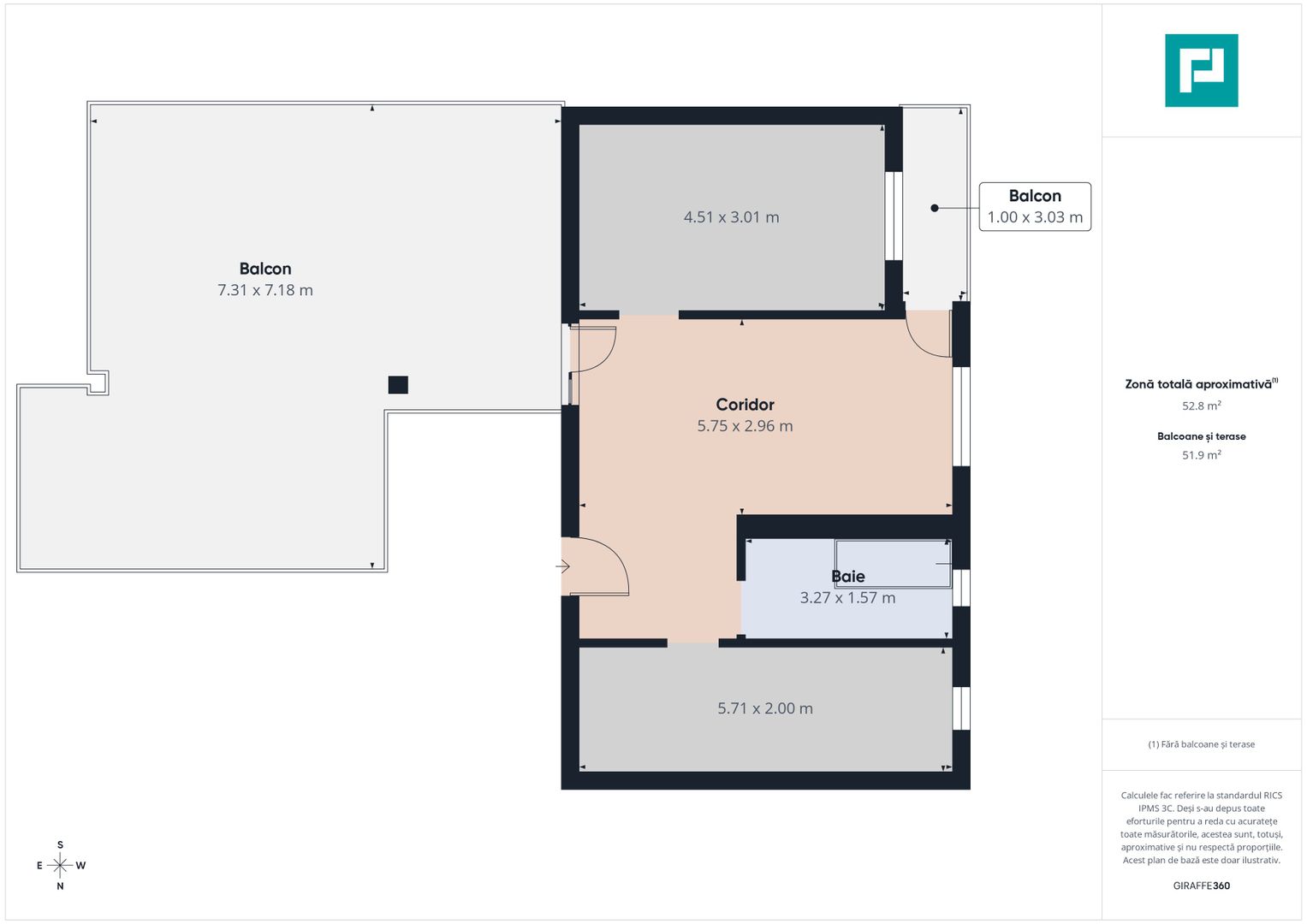 Penthouse cu terasă generoasă, în inima Chișodei - Poză 6