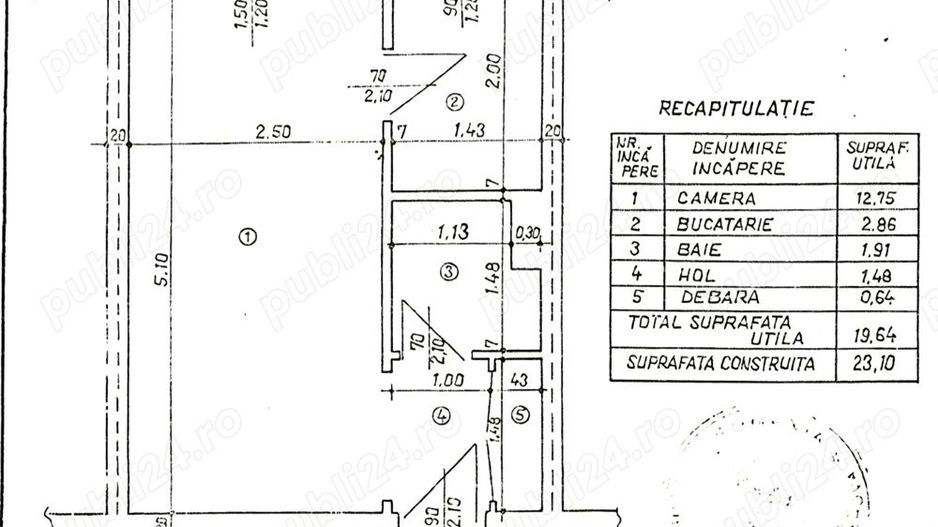 Garsonieră confortabilă lângă Kaufland Vest | Etaj 3 | Centrală propri - Poză 5