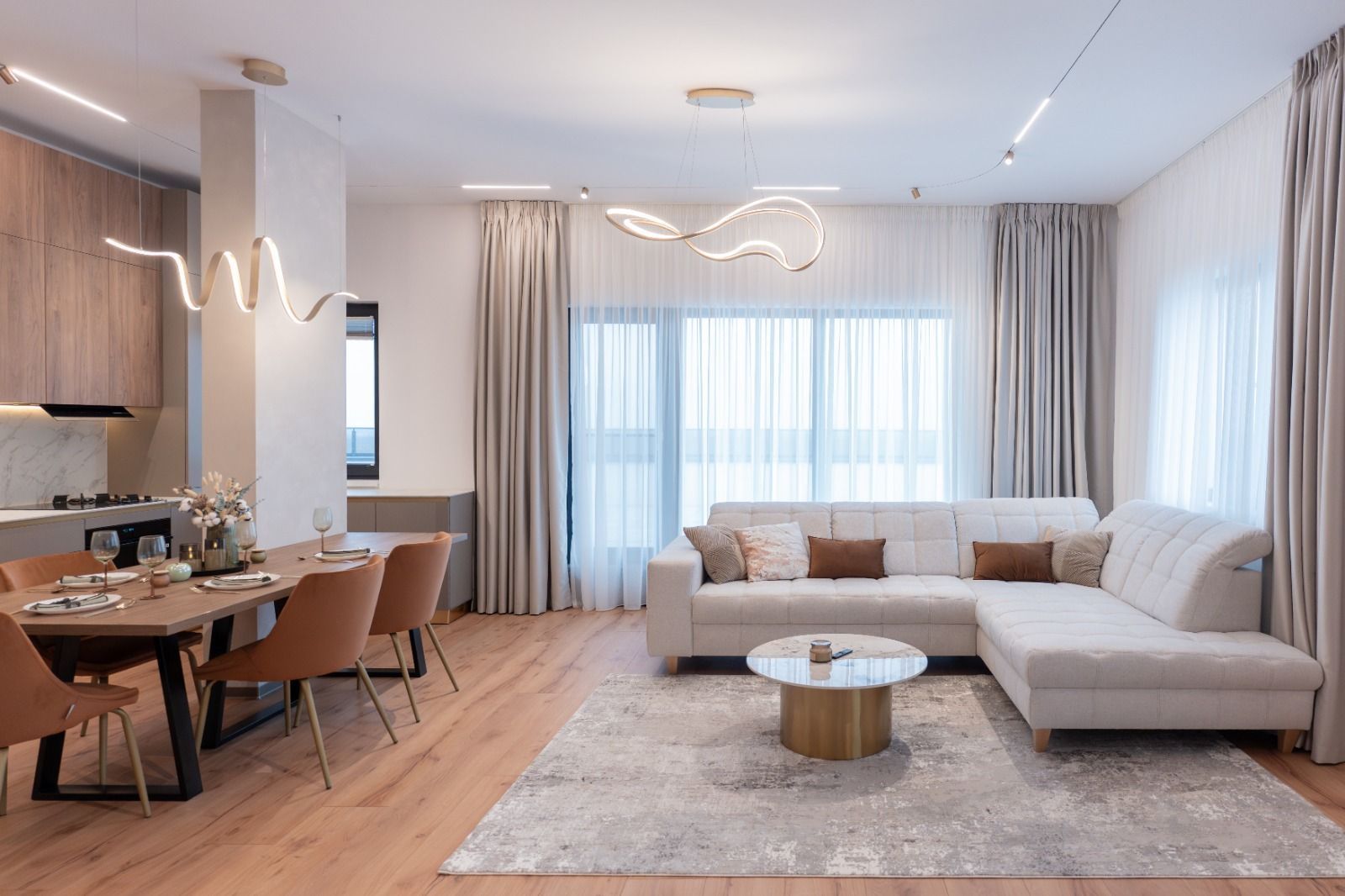 Chirie I Apartament premium 4 camere I Darwin Residence I Tunari - Poză 1