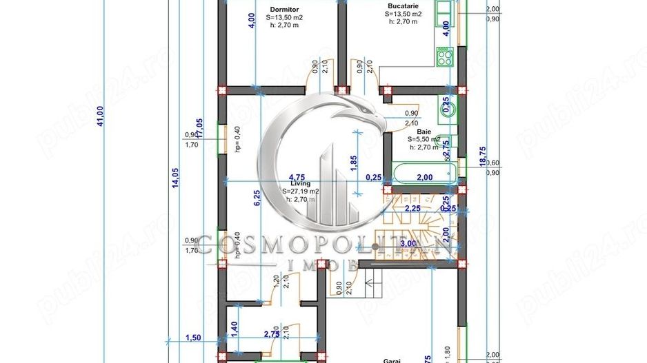 Loc pentru constructie casa ~ comuna Maracineni/BZ – primarie ~ 400mp - Poză 4