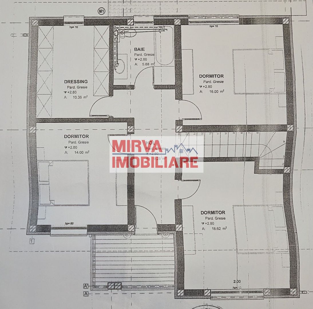 Vila moderna din Strejnicu – confort, natura și intimitate - Schiță 68