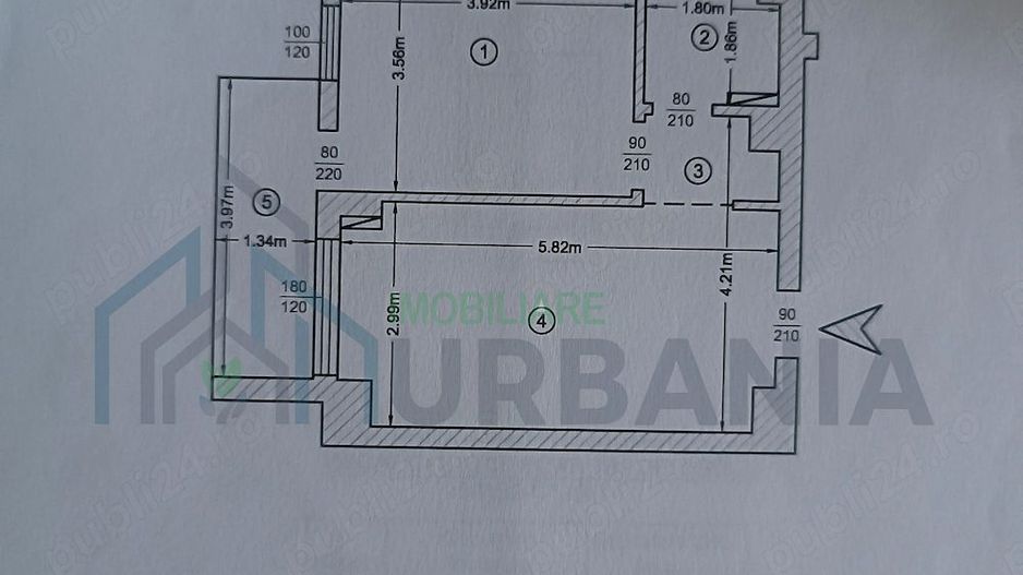 Persoană fizică  vând apartament 2 camera, zona Păcurari - Poză 7