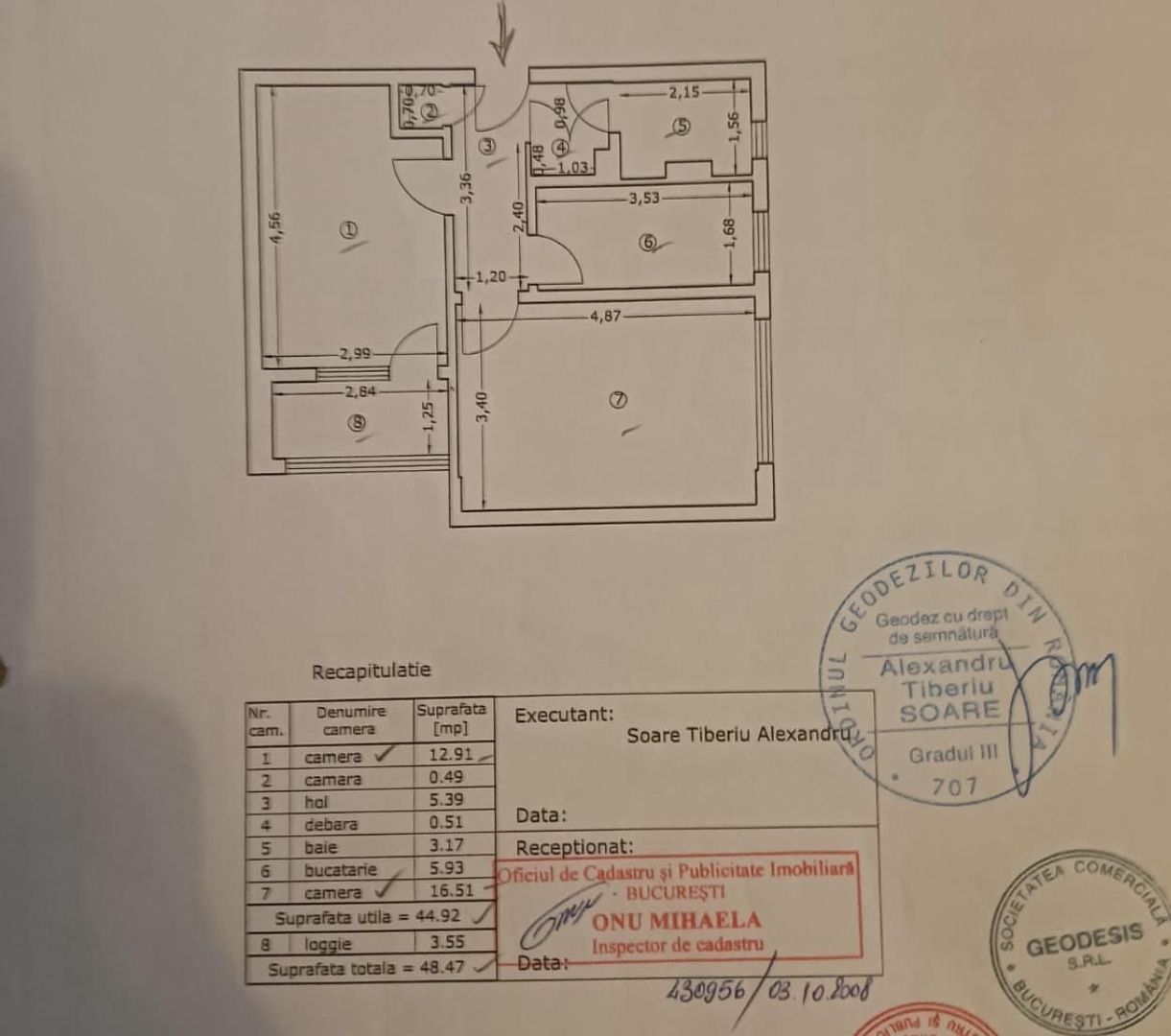 2 camere decomandat, parter, ideal spațiu birou, Grand Arena - Poză 2