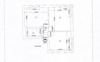 Apartament 2 camere  57 mp, demisol luminos, garaj în Bună Ziua - Poză 4