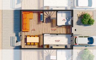 CASE CU RATE LA DEZVOLTATOR PE 3 ANI, MUTARE IMEDIATA, COMISION 0% - Poză 38