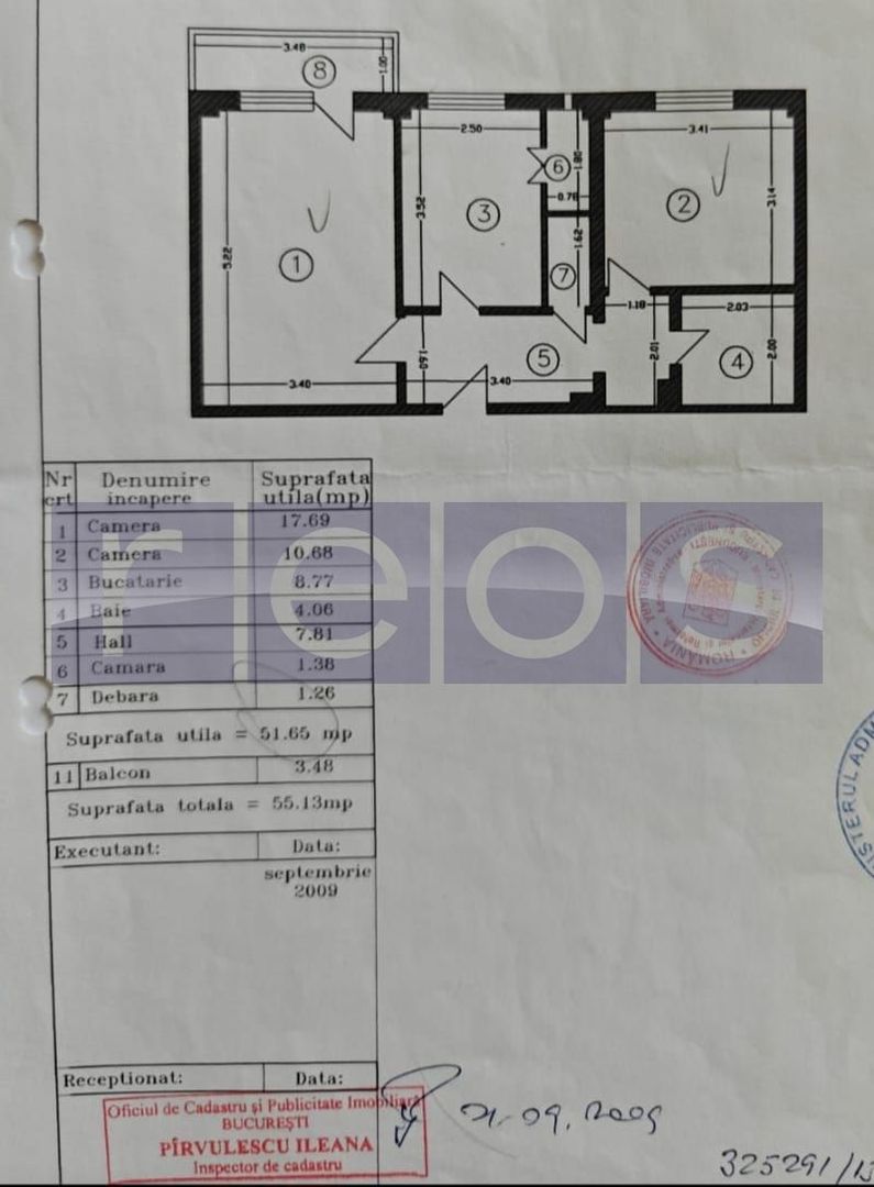 VANZARE - 2- CAMERE- TINERETULUI- CENTRALA PROPRIE - Poză 7