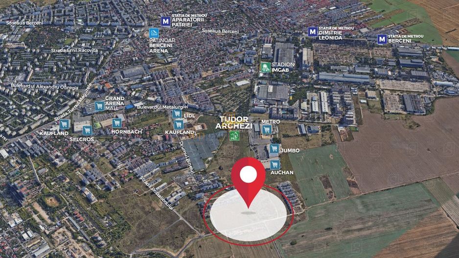 Teren intravilan 12.000 mp, Deschidere 242 ml, Jilava, Ilfov - Poză 3