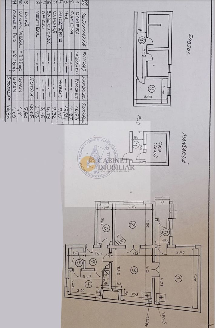 Apartament 3 camere | 74mp in vila | Renovat 2025 | Piata Alba Iulia - Poză 16