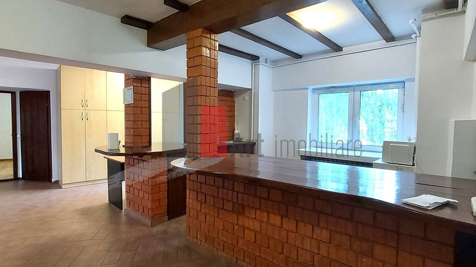 Spațiu birouri ultracentral 100 mp, balcon, mobilat parțial, Nerva Traian - Poză 1