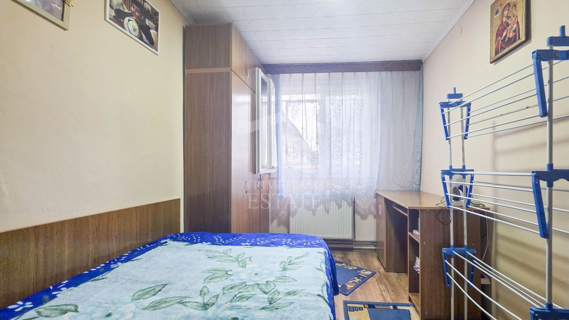 Apartament intim de 3 camere, complet mobilat și utilat + centrala - Poză 3