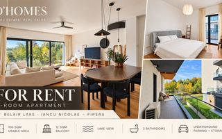 Rent I Premium 3-Room Apartment | Lake View | 100 sqm - Poză 1