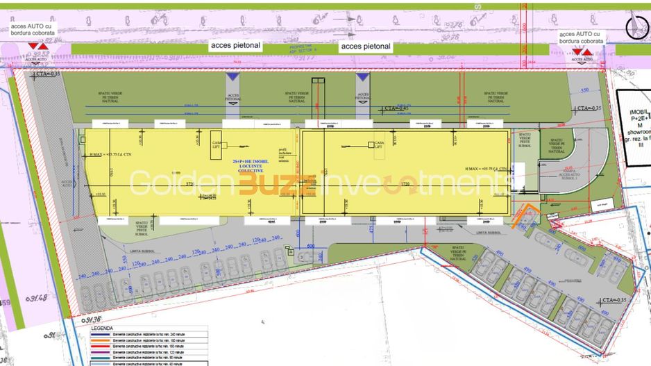 Teren Autorizat | Bd. Iuliu Maniu | 3.946 mp | Metrou Pacii | - Schiță 9