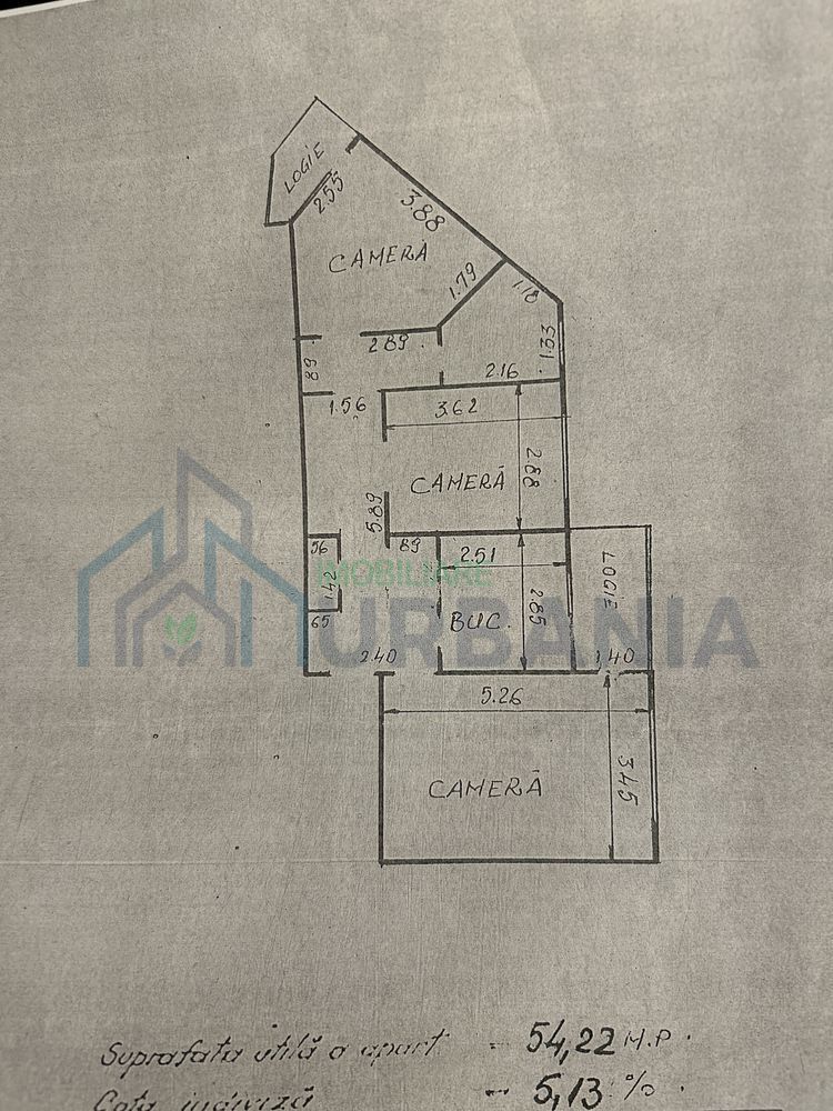 Apartament cu 3 camere - Poză 3