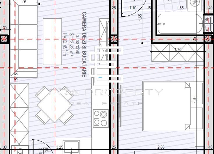Apartament 2 camere 39.51 mp-Șelimbăr, zona Unirii - Schiță 9