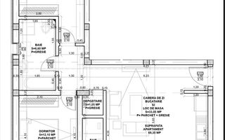 Apartament 3 camere Piata Rahovei, Dedeman, Sibiu - Schiță 6