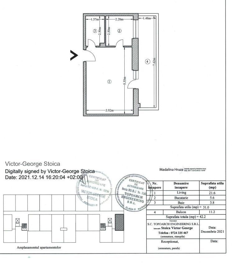 Garsoniera | Parcare subterana | New World Residence - Poză 8