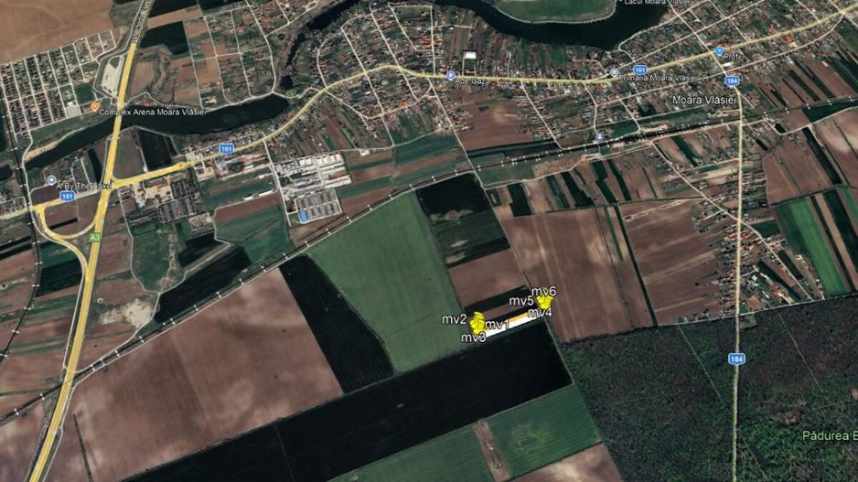 Moara Vlasiei - langa Padurea Biglaru, 11.884 mp, deschidere 40 ml - Poză 14