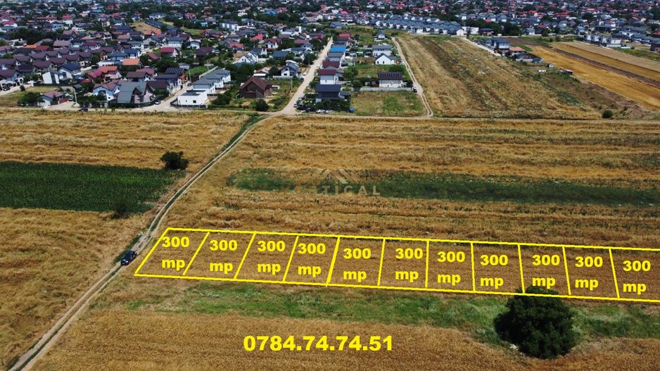 Loturi de 300 mp in zona de intrare a comunei Berceni - Poză 1