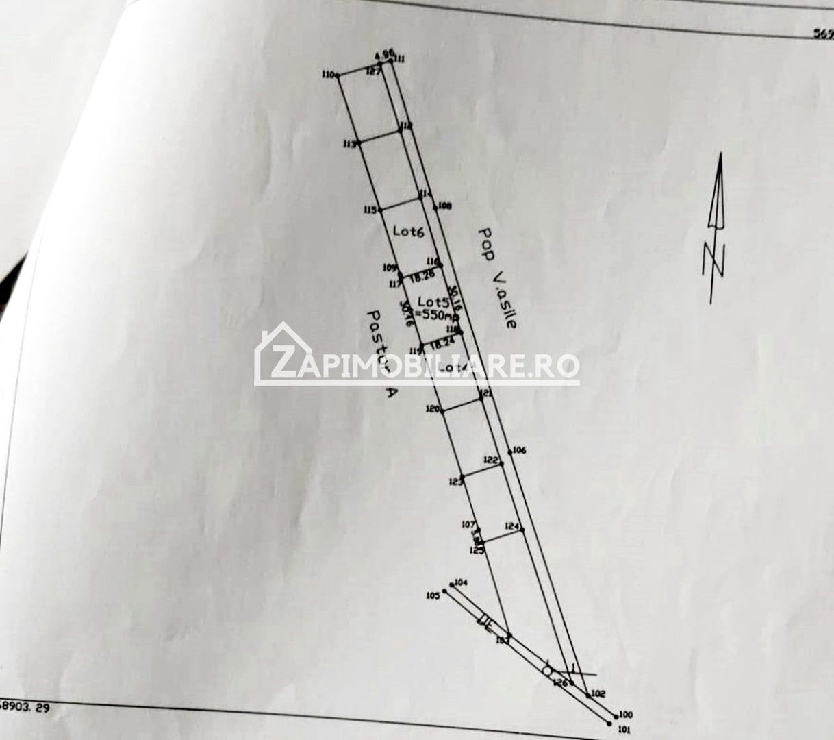 Teren 5600 mp Voiniceni - Poză 2