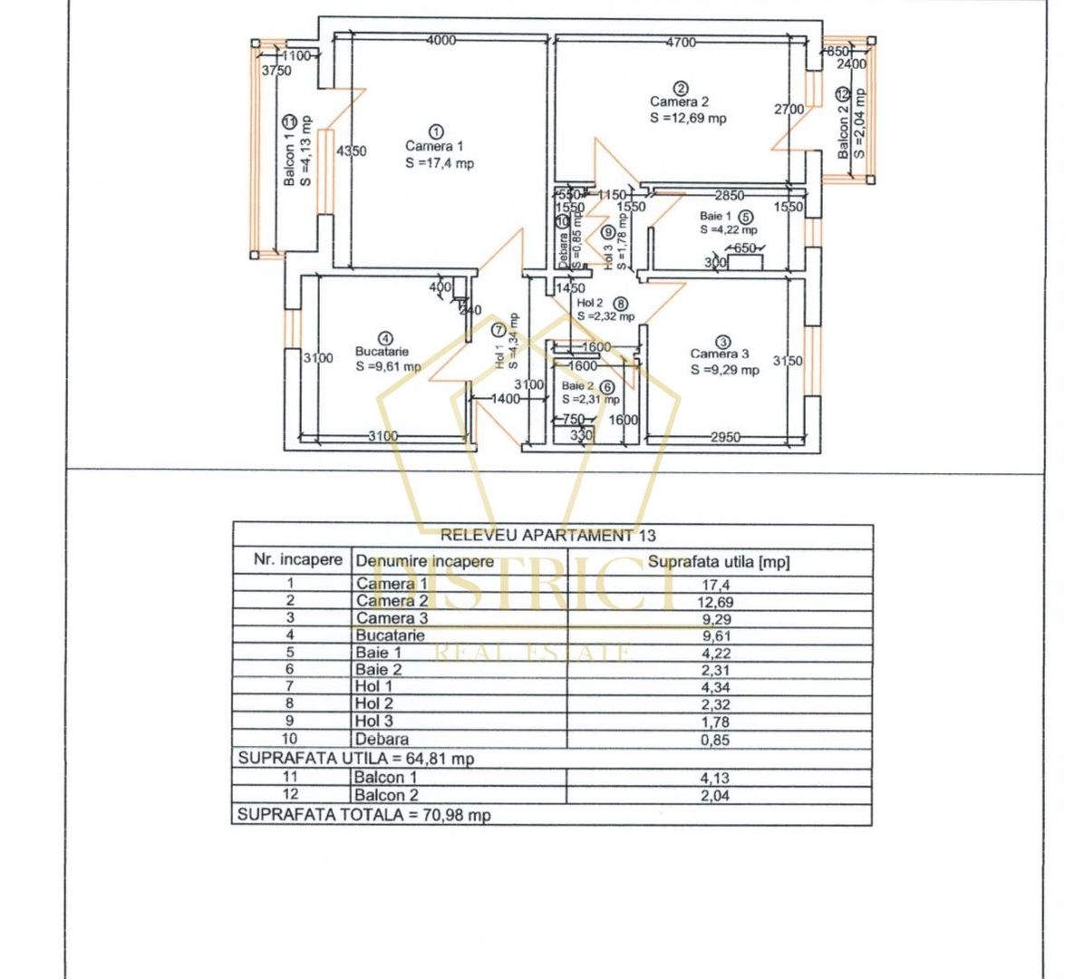 Apartament spațios cu 3 camere si 2 bai | Bucovina - Poză 14