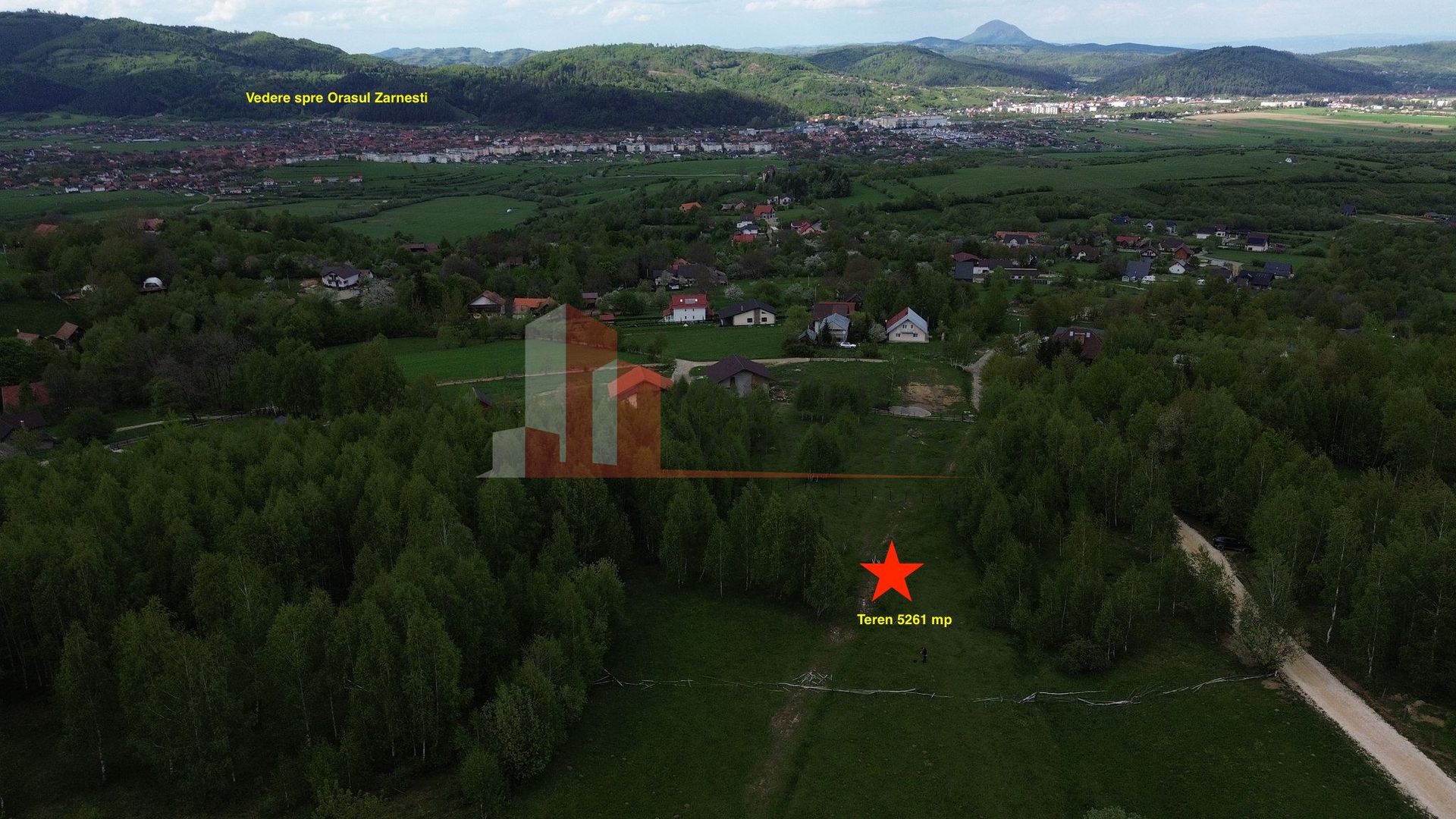 Teren intravilan 5.261 mp Tohănița | Deschidere 49 m | Utilități, lângă pădure - Poză 3