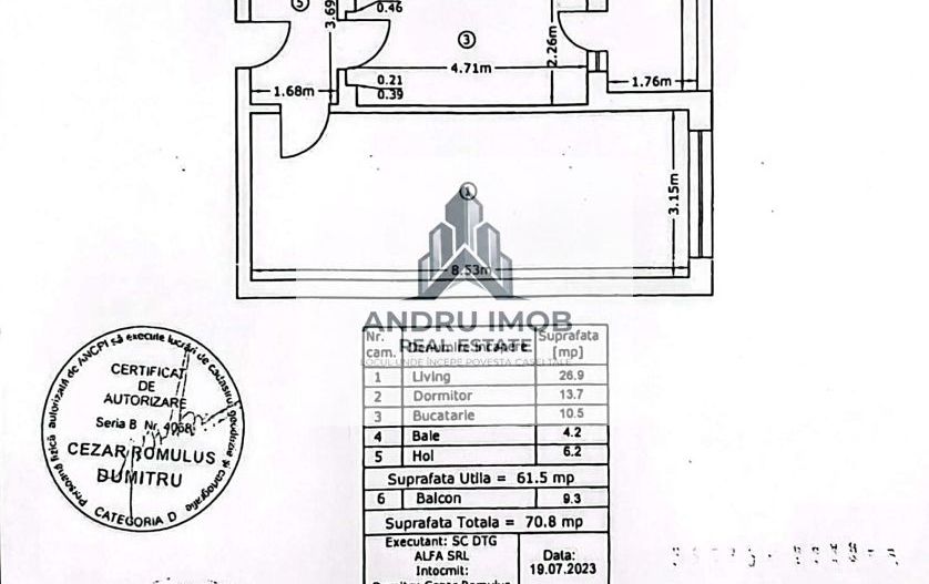 Apartament 2 camere Brancoveanu - Poză 17