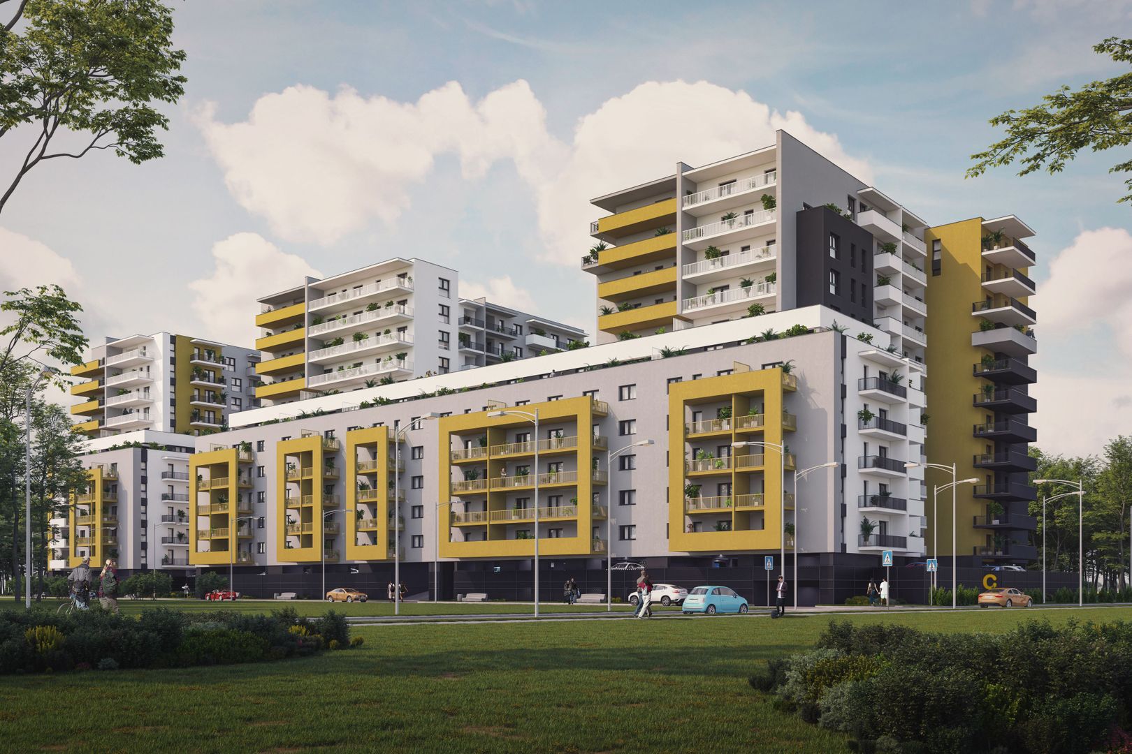 AP. 2CAM.+LOC DE PARCARE INCLUS. BLOC FINALIZAT / METROU N TECLU! - Poză 1