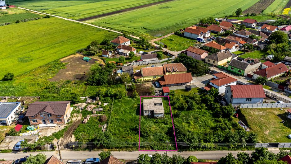 PREȚ REDUS Teren cu proiect casă Vladimirescu - Poză 1