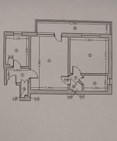 Apartament cu doua camere, Brancoveanu, 85.000€ - Poză 11