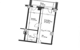 Apartament 2 camere Zona Fabricii/Kaufland Marasti - Schiță 9