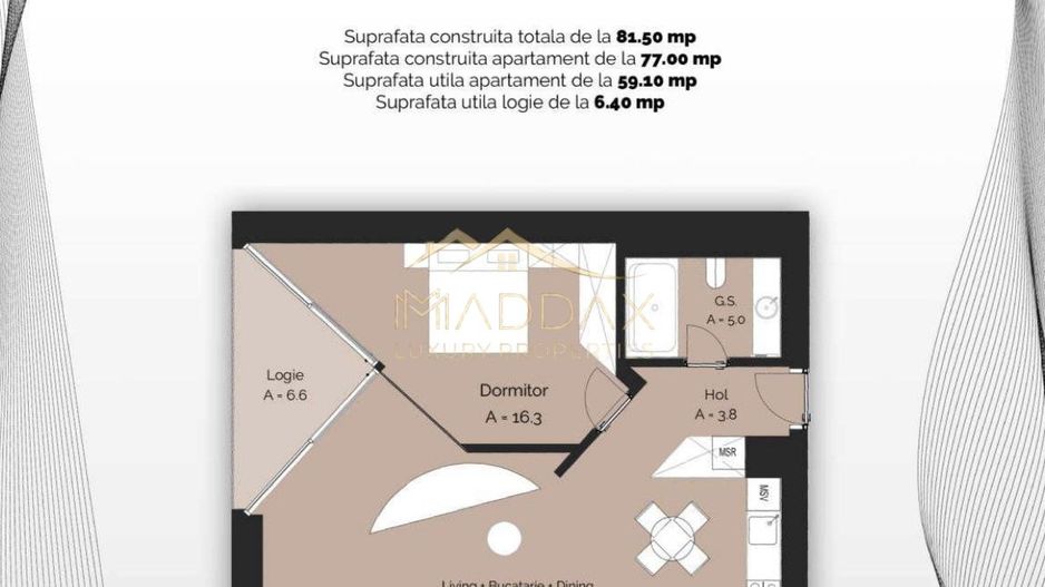 Proiect rezidențial // Apartamente 1-5 camere // Finalizare 2026 - Poză 31