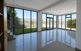 Hala  Parter + Etaj  590 mp  , 6 birouri, de inchiriat zona Centura de Nord - Poză 1