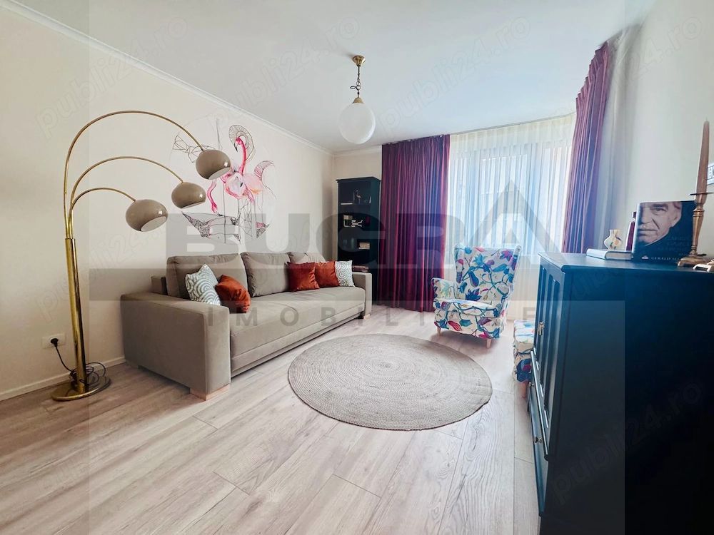 Apartament modern cu 2 camere, 50 mp, zona Parcului Central - Poză 6