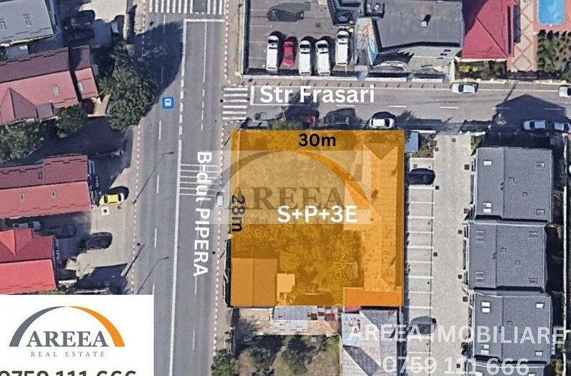 Teren de vanzare-locatie unica in Bulevardul Pipera - Poză 1