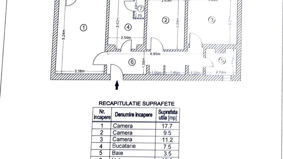 Apartament 3 camere de vanzare Drumul Taberei, Valea Ialomitei - Poză 1