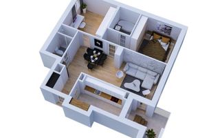 Apartament de închiriat 3 camereAurel Vlaicu  84 mp Prima închiriere Bloc nou - Poză 15