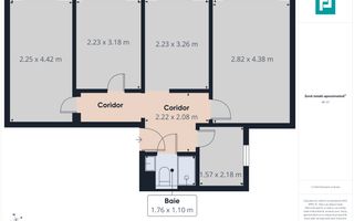 Apartament cu 4 camere în zona Ared Kaufland - Poză 9