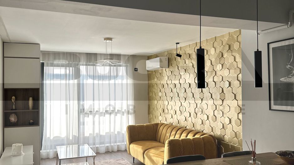 Apartament de 3 camere ultrafinisat, 72mp, parcare, Complex Wings - Poză 2