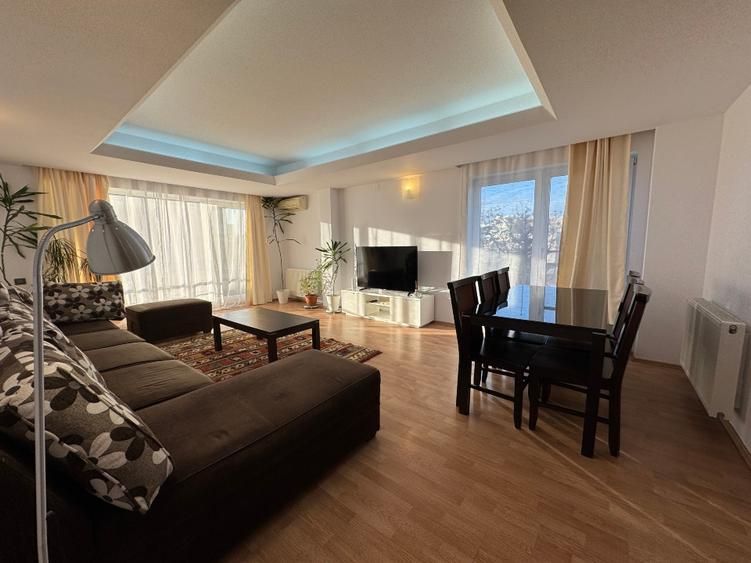 Ap mobilat, 4 camere, 3 băi vedere Herăstrău parcare subterană - Poză 1