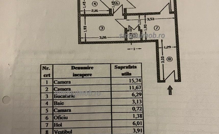 52 mp Drumul Taberei,2 minute de metrou Raul Doamnei - Poză 11