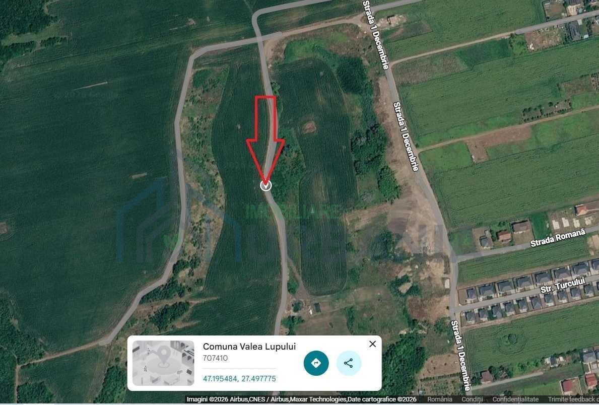 Terenuri intravilane și extravilan în Valea Lupului, cu utilități și deschidere la stradă - Poză 5