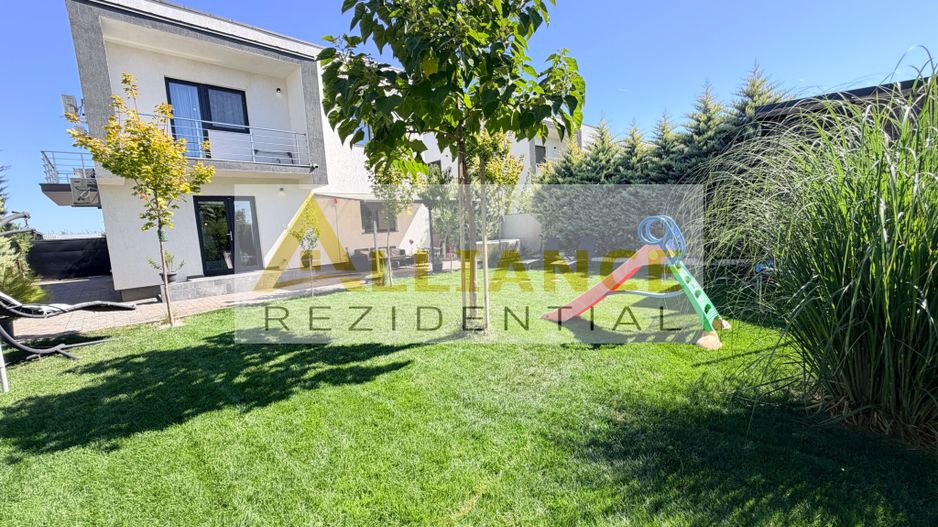 Vila individuala 4 camere Comuna Berceni,teren 420 mp,mobilata/utilata - Poză 21